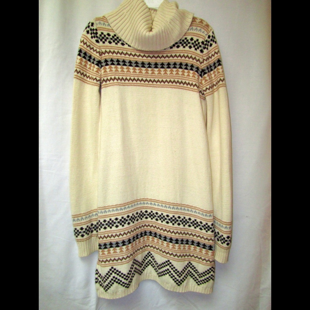 GAP KIDS FAIR ISLE FAIRISLE SWEATER DRESS  XXL 14